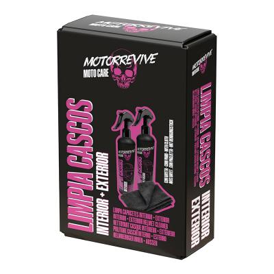 MOTORREVIVE MOTO CARE LIMPIA CASCO INTERIOR + EXTERIOR