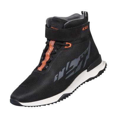 LS2 ACRUX MAN BOOTS BLACK H-V ORANGE