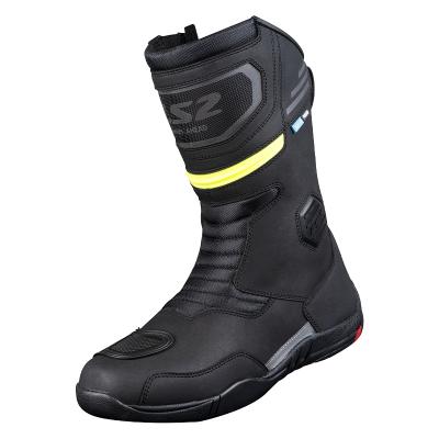 LS2 GOBY MAN BOOTS WP BLACK H-V YELLOW