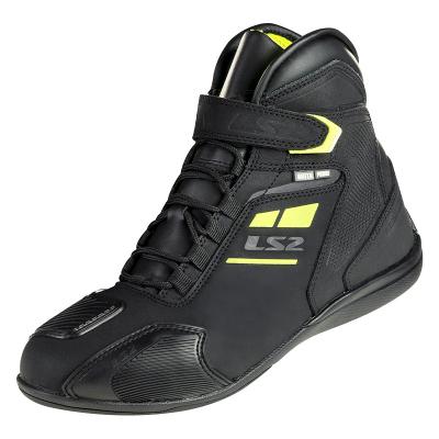 LS2 GARRA MAN BOTS BLACK H-V YELLOW